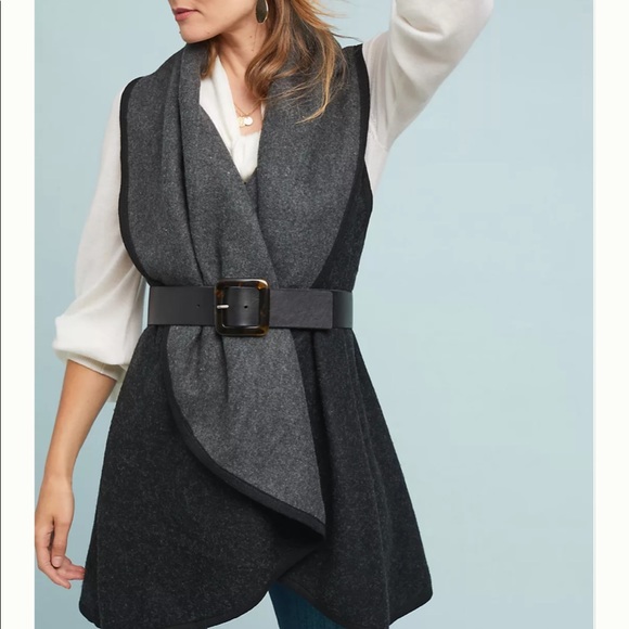 Sold ๐ Samantha Reversible Vest Anthropologie - Picture 1 of 4